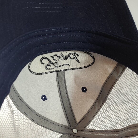 Officially Licensed Ford Blue Mesh Snap Back Trucker Hat Cap Classic Oval Logo - Picture 6 of 8